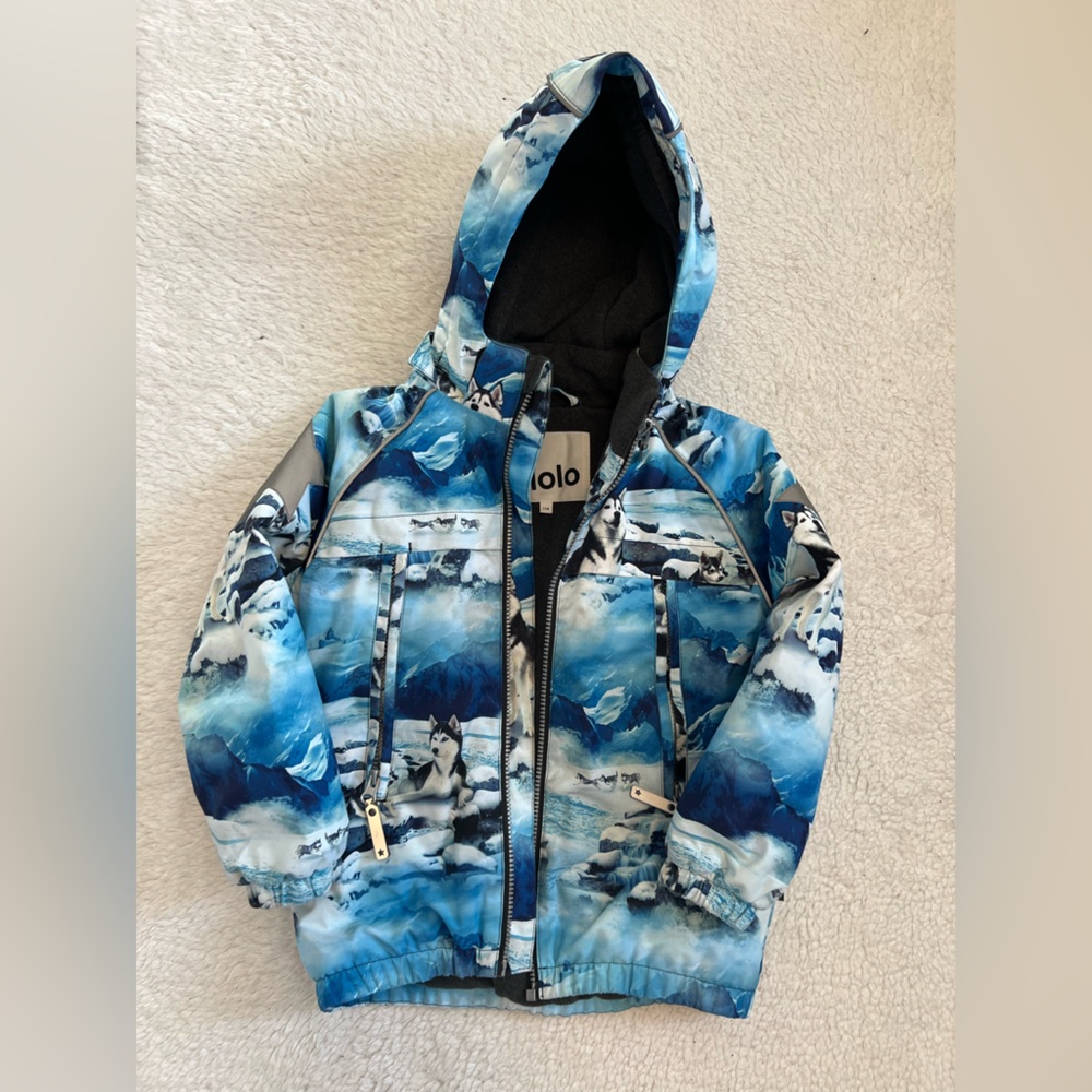 Boys winter jacket Molos -116cm